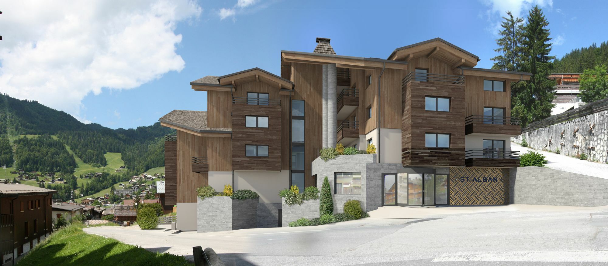 St-Alban Hotel&Spa La Clusaz Kültér fotó